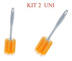 kit 2 Escova Esponja Lava Copos 28 Cm Super Pratica