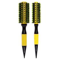 Kit 2 Escova Marco Boni Térmica Em Cerâmica Cabelo Profissional Com Cerdas Duplas De Javali Kit 2 Escova Marco Boni Térmica Em Cerâmica Cabelo Profissional Com Cerdas Duplas De Javali