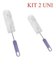 KIT 2 Escova P/ Lavar Garrafas Cerveja Mamadeira Nylon 38 Cm KIT 2 Escova P/ Lavar Garrafas Cerveja Mamadeira Nylon 38 Cm