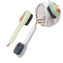 Kit 2 Escovas Borrifa Solta Detergente Multiuso Tênis Roupa