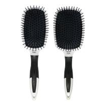 Kit 2 Escovas De Cabelo Evas Professional Raquete NC*** Kit 2 Escovas De Cabelo Evas Professional Raquete NC***