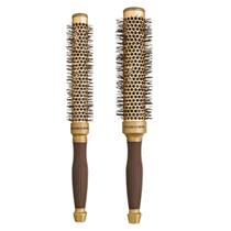 Kit 2 Escovas De Cabelo Long Hair Corpo Alumínio Marco Boni