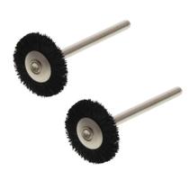 Kit 2 Escovas de Cerdas Circular Nylon 3/4 19,1mm Dremel 403