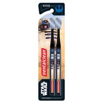 Kit 2 Escovas de Dente Star Wars R2-D2 Dentalclean Macia Kit 2 Escovas de Dente Star Wars R2-D2 Dentalclean Macia