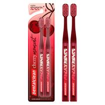 Kit 2 Escovas de Dente Ultra Macias 4368 Cerdas Dental Cereja Cherry Moment Pack Dentalclean Kit 2 Escovas de Dente Ultra Macias 4368 Cerdas Dental Cereja Cherry Moment Pack Dentalclean