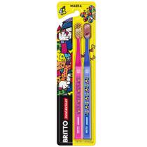 Kit 2 Escovas Dentais Macias Romero Britto - Dentalclean