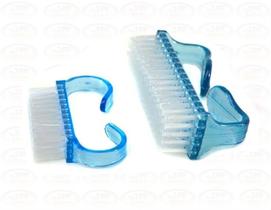 Kit 2 Escovas Escovinhas Multiuso para as Unhas - AZUL Kit 2 Escovas Escovinhas Multiuso para as Unhas - AZUL