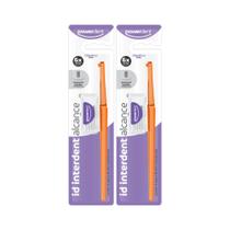Kit 2 Escovas Interdentais Cilíndricas 3mm Powerdent Limpeza Profunda Entre os Dentes, Higiene Bucal Eficiente e Proteção da Gengiva Kit 2 Escovas Interdentais Cilíndricas 3mm Powerdent Limpeza Profunda Entre os Dentes, Higiene Bucal Eficiente e Proteção da Gengiva