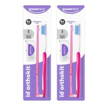 Kit 2 Escovas Interdentais Orthokit Cilíndricas PowerDent 3mm Limpeza Profunda Entre os Dentes, Higiene Bucal Completa e Cuidados com a Gengiva Kit 2 Escovas Interdentais Orthokit Cilíndricas PowerDent 3mm Limpeza Profunda Entre os Dentes, Higiene Bucal Completa e Cuidados com a Gengiva