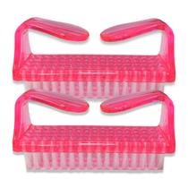 Kit 2 Escovinhas Pequena Para Limpeza Multiuso Para Salão