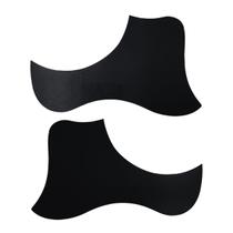 Kit 2 Escudo Violão Boca Redonda Preto Adesivo Modelo Taylor Kit 2 Escudo Violão Boca Redonda Preto Adesivo Modelo Taylor