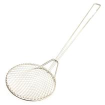 Kit 2 Escumadeira Fritura 22 cm Resistente Batata Pastel