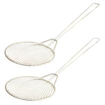 Kit 2 Escumadeira Fritura 22 cm Resistente Batata Pastel Kit 2 Escumadeira Fritura 22 cm Resistente Batata Pastel