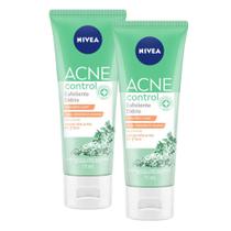 Kit 2 Esfoliante Facial Nivea Acne Control 75ml