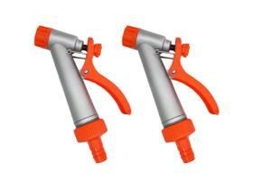 Kit 2 Esguichos Jardim Plástico Mangueira