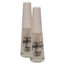 Kit 2 Esmalte Color Fashion Glitter Cor Camaleão 8ml Kit 2 Esmalte Color Fashion Glitter Cor Camaleão 8ml