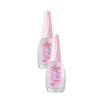 Kit 2 Esmalte Colorama Barbie Ken Disse Cintilante 8ml