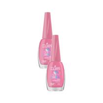 Kit 2 Esmalte Colorama Cremoso Barbie Toda Barbiezinha 8ml