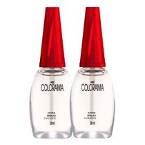 Kit 2 Esmalte Colorama Cuidados Extra Brilho com 8ml
