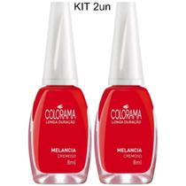 kit 2 Esmalte Colorama Melancia Cremoso kit 2 Esmalte Colorama Melancia Cremoso
