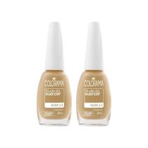 Kit 2 Esmalte Colorama Nude Da Sua Cor 4.0 com 8ml
