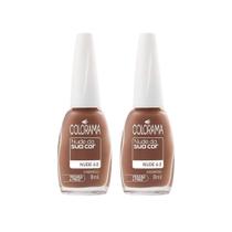 Kit 2 Esmalte Colorama Nude da Sua Cor Cremoso Cor Nude 2.0 8ml Kit 2 Esmalte Colorama Nude da Sua Cor Cremoso Cor Nude 2.0 8ml