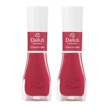 Kit 2 Esmalte Dailus Color Cor Cheesecake com 8ml