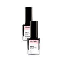 Kit 2 Esmalte Hidrabene Cremoso Efeito Gel Gloss Cor Vulcano 8ml