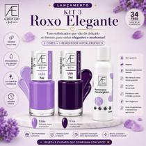 kit 2 esmalte Hipoalergenico Remolvedor de esmalte alergo Easy