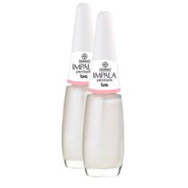 Kit 2 Esmalte Impala Cor Lua Perolado com 7,5ml