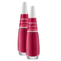 Kit 2 Esmalte Impala Cremoso Amor Profundo com 7,5ml Kit 2 Esmalte Impala Cremoso Amor Profundo com 7,5ml