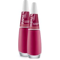 Kit 2 Esmalte Impala Cremoso Sossego 7,5ml