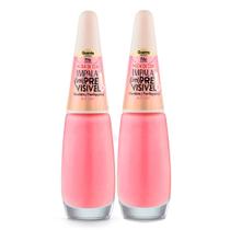 Kit 2 Esmalte Impala im Previsível Duo Color Cremoso Cor Realista Fanfiqueira 7,5ml Kit 2 Esmalte Impala im Previsível Duo Color Cremoso Cor Realista Fanfiqueira 7,5ml