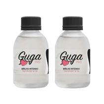 Kit 2 Esmalte Intensificador de Cor e Brilho Base Pro 100ml Guga