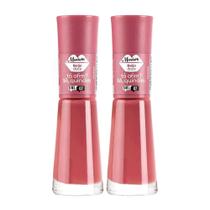 Kit 2 Esmalte Marchetti Cremoso Beijo Doce Cor Tá Afim Tô, Quindim 02 8ml
