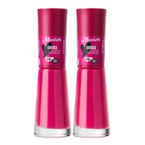 Kit 2 Esmalte Marchetti Cremoso Cor Amora Amoreco 301 com 8ml