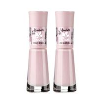 Kit 2 Esmalte Marchetti Cremoso Meu Nude Cor 01 Minhas Regras 8ml