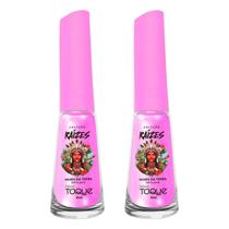 Kit 2 Esmalte Novo Toque Raízes Cintilante Cor Vozes da Terra 8ml Kit 2 Esmalte Novo Toque Raízes Cintilante Cor Vozes da Terra 8ml
