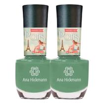 Kit 2 Esmalte Verde Triunfo Ana Hickmann Coleção Passeio em Paris 9ml Kit 2 Esmalte Verde Triunfo Ana Hickmann Coleção Passeio em Paris 9ml