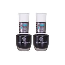Kit 2 Esmaltes Ana Hickmann Preto Be Free Pietra Hipoalergênico Kit 2 Esmaltes Ana Hickmann Preto Be Free Pietra Hipoalergênico
