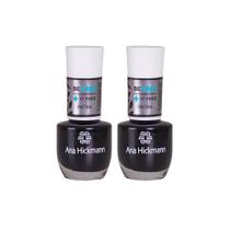 Kit 2 Esmaltes Ana Hickmann Preto Be Free Pietra Hipoalergênico Kit 2 Esmaltes Ana Hickmann Preto Be Free Pietra Hipoalergênico