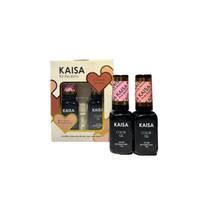 Kit 2 Esmaltes Realista Em Gel Kaisa 12ml Kit 2 Esmaltes Realista Em Gel Kaisa 12ml