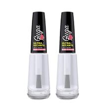 Kit 2 Esmaltes Ultra Secagem Guga Seca Rápido Óleo Mineral 8ml