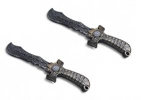 Kit 2 Espada de Combate Pirata Brinquedo Warrior JR0345