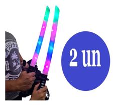 Kit 2 Espadas Ninja Samurai Som E Luz Sensor De Movimento - Lynx produções