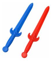 Kit 2 Espadas Plásticas Infantis 42cm Fantasia Medieval Kit 2 Espadas Plásticas Infantis 42cm Fantasia Medieval