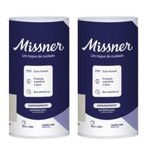 Kit 2 Esparadrapo Impermeável Branco 10cm X 4,5m - Missner