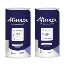 Kit 2 Esparadrapo Impermeável Branco Missner Kit 2 Esparadrapo Impermeável Branco Missner