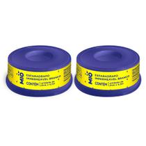 Kit 2 Esparadrapo Impermeável Mió Branco 1,2cm X 4,5m 1 Unidade Kit 2 Esparadrapo Impermeável Mió Branco 1,2cm X 4,5m 1 Unidade