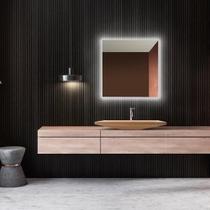 Kit 2 Espelho Quadrado Decorativo 60x60 Com Led Kit 2 Espelho Quadrado Decorativo 60x60 Com Led